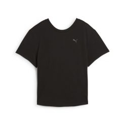 Damska luźna koszulka MOVE CLOUDSPUN PUMA Black. Czarne koszulki sportowe Puma, bez wzorów, bez ramiączek. W wyprzedaży za 84.00 zł.