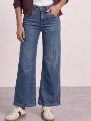 Street One Dżinsy z szerokimi nogawkami Kobiety Bawełna niebieski, 34-30. Niebieskie jeansy Street One, bez wzorów. Za 299.95 zł.