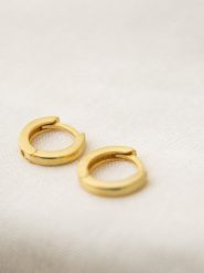 Lodie Silver Srebrne kolczyki-kreole rozmiar: onesize. Szare kolczyki Lodie Silver, srebrne. Za 70.24 zł.