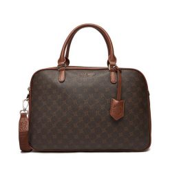 Torba na laptopa Nine West. Brązowe torby na laptopa Nine West, bez wzorów. Za 289.99 zł.