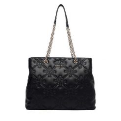 Torebka Nine West. Czarne torebki klasyczne Nine West, bez wzorów, bez dodatków. Za 249.99 zł.