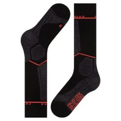 Podkolanówki damskie Falke SK Energizing Wool. Brązowe skarpety Falke, bez wzorów, z elastanu. Za 267.00 zł.
