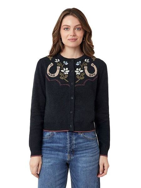 Scotch & Soda Kardigan w kolorze czarnym rozmiar: M. Czarne kardigany Scotch & Soda, m, bez wzorów, z bawełny. Za 174.95 zł.
