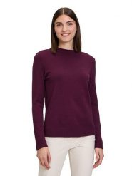 Betty Barclay Sweter w kolorze ciemnofioletowym rozmiar: 40. Różowe swetry Betty Barclay, bez wzorów, bez ramiączek. Za 69.99 zł.