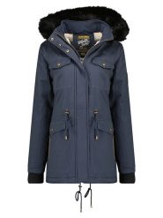 ANAPURNA Parka "Celestana" w kolorze granatowym rozmiar: S. Niebieskie parki ANAPURNA, s, bez kaptura. Za 314.95 zł.