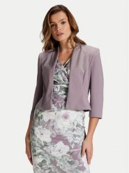 Swing Marynarka 4AF01800 Fioletowy Regular Fit. Fioletowe marynarki i żakiety Swing, bez wzorów, z syntetyku. Za 209.99 zł.