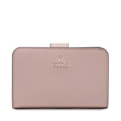 Duży Portfel Damski Furla. Brązowe portfele Furla, bez wzorów. Za 639.99 zł.
