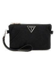 Guess Kopertówka w kolorze czarnym - 19 x 11 x 8 cm rozmiar: onesize. Czarne kopertówki Guess, z aplikacjami, z materiału, bez dodatków. Za 306.73 zł.