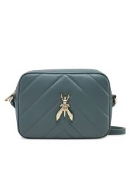 Patrizia Pepe Torebka CB0023/L004-G600 Zielony. Zielone listonoszki Patrizia Pepe, bez wzorów, ze skóry, bez dodatków. Za 869.99 zł.