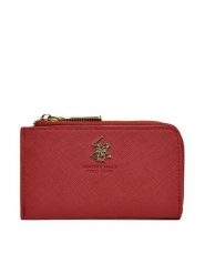 Beverly Hills Polo Club Portfel CWBEO-BHPC-W1-001-AW26 Czerwony. Czerwone portfele Beverly Hills Polo Club, bez wzorów. Za 59.99 zł.