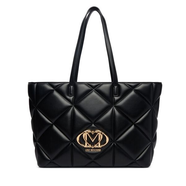 Torebka LOVE MOSCHINO. Czarne shopper Love Moschino, bez wzorów, bez dodatków. Za 702.99 zł.