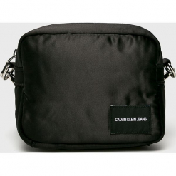 Calvin Klein Jeans - Torebka. Szare torby na ramię Calvin Klein Jeans, bez wzorów, z jeansu, casualowe, na ramię, małe, bez dodatków. W wyprzedaży za 179.90 zł.