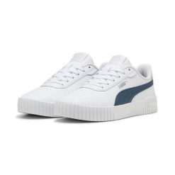 Buty trampki sportowe Puma CARINA 2.0. Białe obuwie sportowe Puma, bez zapięcia, trekkingowe. Za 210.99 zł.