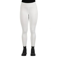 Damskie legginsy jeździeckie z pełną przyczepnością Euro-Star Empower. Białe legginsy EURO-STAR, s, bez wzorów, ze skóry. Za 473.00 zł.