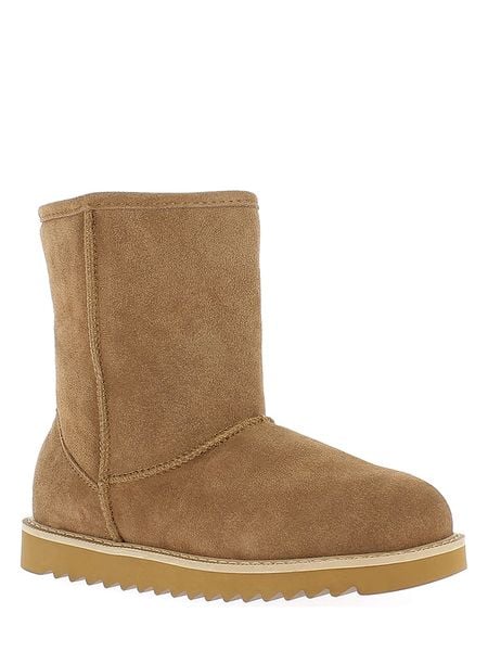 Gooce Skórzane kozaki zimowe "Logan" w kolorze jasnobrązowym rozmiar: 40. Brązowe kozaki Gooce, na zimę, ze skóry, bez obcasa, bez zapięcia. Za 217.99 zł.