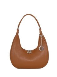 Mia Tomazzi Skórzana torebka "Beldiletto" w kolorze jasnobrązowym - 32 x 17 x 11 cm rozmiar: onesize. Brązowe torby na ramię Mia Tomazzi, bez wzorów, z materiału, na ramię, bez dodatków. Za 217.99 zł.