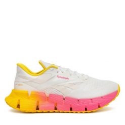 Buty do biegania Reebok. Białe obuwie sportowe Reebok, bez zapięcia, do biegania. Za 519.99 zł.