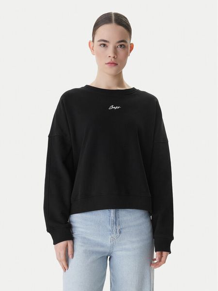 BOSS Bluza C_Ever 50554711 Czarny Oversize. Czarne bluzy Boss, l, bez wzorów, z bawełny, bez kaptura. Za 399.99 zł.