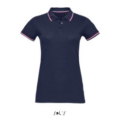 Damska koszulka polo Sol's Prestige. Niebieskie koszulki polo SOL'S, s, bez wzorów, z bawełny, bez kołnierzyka, bez ramiączek. Za 155.00 zł.