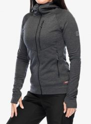 Bluza polarowa damska Turbat Peak Fleece. Szare bluzy TURBAT, m, bez wzorów, z materiału, bez kaptura. Za 428.99 zł.