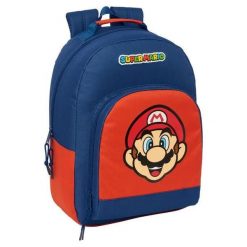 Plecak Safta Super Mario Bros Mamma Mia. Czerwone plecaki SAFTA, bez wzorów. Za 292.00 zł.