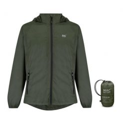 Mac in a Sac - Płaszcz przeciwdeszczowy - Khaki. Zielone płaszcze Mac In A Sac, l, bez wzorów, z materiału, z kapturem. Za 308.50 zł.