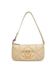 LOVE MOSCHINO Torebka JC4111PP1OLC0129 Beżowy. Brązowe torebki klasyczne Love Moschino, bez wzorów, ze skóry, bez dodatków. Za 839.99 zł.