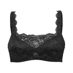 Cellbes Biustonosz z fiszbinami Inez czarny female czarny 100C. Czarne bielizna sportowa Cellbes, bez wzorów, z koronki. Za 119.00 zł.