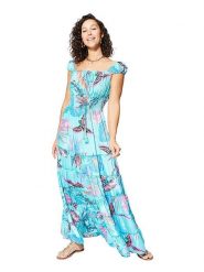 Ipanima Sukienka w kolorze błękitnym rozmiar: 38/40. Niebieskie sukienki Ipanima, bez wzorów, bez kołnierzyka, bez ramiączek, maxi. Za 78.99 zł.