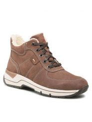 Go Soft Trzewiki WB-AMANDA-AW22-14 Brązowy. Brązowe botki GO SOFT, bez wzorów, z nubiku, bez obcasa, na płaskiej podeszwie, bez zapięcia. Za 161.99 zł.