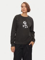 Vans Bluza Pandamonium VN000HCB Czarny Regular Fit. Czarne bluzy Vans, l, bez wzorów, z bawełny, bez kaptura. Za 179.99 zł.