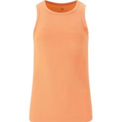 Damski tank top Athlecia Madilyn. Brązowe topy Athlecia, bez wzorów, bez kołnierzyka, bez ramiączek. Za 142.50 zł.