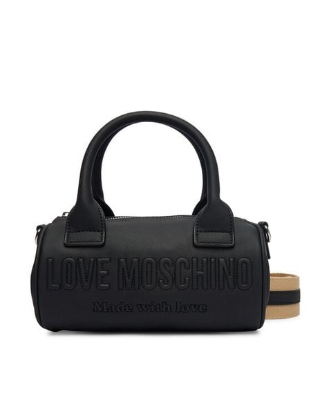LOVE MOSCHINO Torebka JC4054PP1OLE0000 Czarny. Czarne torebki klasyczne Love Moschino, bez wzorów, ze skóry, bez dodatków. Za 769.99 zł.