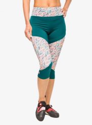 Legginsy wspinaczkowe damskie Ocun Rhea 3/4 Leggings. Zielone legginsy Ocun, l, bez wzorów, z elastanu. Za 115.49 zł.