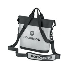 Wielofunkcyjna torba rowerowa z paskiem na ramię ROCKBROS. Białe torby na ramię ROCKBROS, bez wzorów, z materiału, eleganckie, na ramię, duże, bez dodatków. Za 304.16 zł.