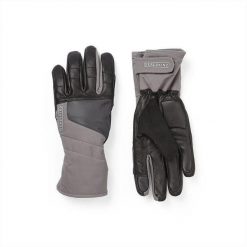 Długie wodoodporne rękawice Sealskinz Fring Fusion Control. Szare rękawiczki SEALSKINZ, bez wzorów, sportowe. Za 627.00 zł.