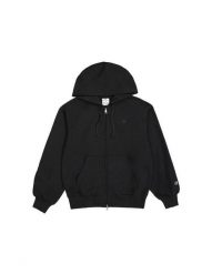 Bluza damska Champion Full Zip Hoodie Sweatshirt 117787. Fioletowe bluzy Champion, xs, bez wzorów, z bawełny, bez kaptura. Za 216.99 zł.
