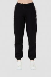 GUESS Czarne damskie spodnie dresowe Kiara Pant, Rozmiar S. Czarne spodnie dresowe Guess, s, z aplikacjami, z dresówki. W wyprzedaży za 279.99 zł.