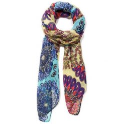 Desigual Damski Szal Foul Interruption, Wielobarwny. Szaliki Desigual. Za 149.00 zł.