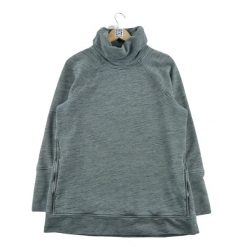 Second life - Bluza damska z golfem szara - Jak nowy. Szare bluzy LULULEMON, l, bez wzorów, bez kaptura. Za 170.36 zł.