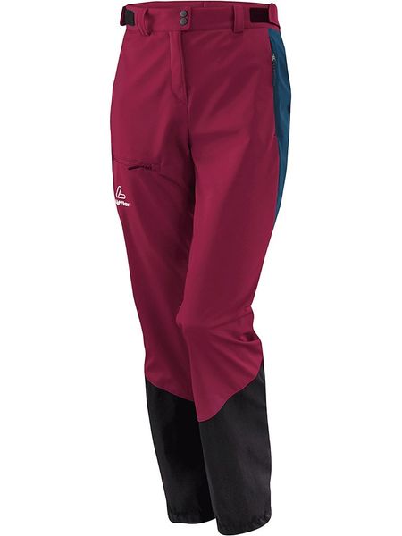 Löffler Spodnie turystyczne "Light" w kolorze czerwono-granatowym rozmiar: 40. Czerwone spodnie dresowe LOFFLER, l, bez wzorów, outdoorowe. Za 257.92 zł.