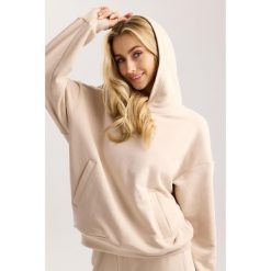Damska bluza dresowa Rough Radical Active Hoodie Women. Brązowe bluzy ROUGH RADICAL, m, bez wzorów, z dresówki, bez kaptura. W wyprzedaży za 161.42 zł.
