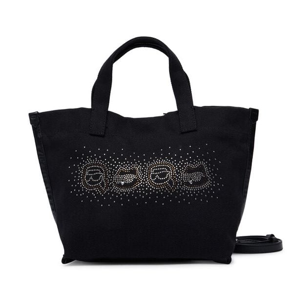 Torebka KARL LAGERFELD. Czarne torebki klasyczne KARL LAGERFELD, bez wzorów, bez dodatków. Za 339.99 zł.