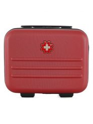 SWISS KOPPER Kosmetyczka "Wil" w kolorze czerwonym - 30 x 23 x 16 cm rozmiar: onesize. Czerwone kufry i kosmetyczki SWISS KOPPER, bez wzorów, z materiału, bez dodatków. Za 78.99 zł.