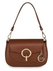 Mia Tomazzi Skórzana torebka "Ceresio" w kolorze brązowym - 22 x 14 x 4,5 cm rozmiar: onesize. Brązowe torby na ramię Mia Tomazzi, bez wzorów, z materiału, na ramię, bez dodatków. Za 295.99 zł.