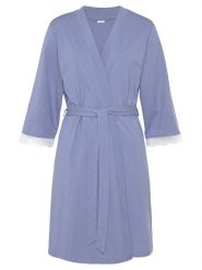S.Oliver Kimono w kolorze niebieskim rozmiar: 32/34. Niebieskie swetry S.Oliver, s, bez wzorów, z koronki, bez ramiączek. Za 92.42 zł.