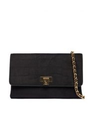 Elisabetta Franchi Torebka BS-64A-61E2-V290 Czarny. Czarne torebki klasyczne Elisabetta Franchi, bez wzorów, z materiału, bez dodatków. Za 1,239.99 zł.