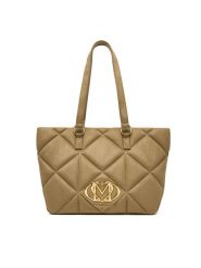 LOVE MOSCHINO Torebka JC4312PP0NKE0105 Beżowy. Brązowe torebki klasyczne Love Moschino, bez wzorów, z materiału, bez dodatków. Za 1,059.00 zł.