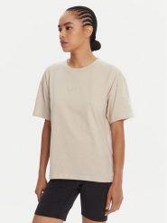 Reebok T-Shirt RK25315CCW Beżowy Regular Fit. Brązowe t-shirty Reebok, xl, bez wzorów, z bawełny, bez kołnierzyka, bez ramiączek. Za 99.99 zł.