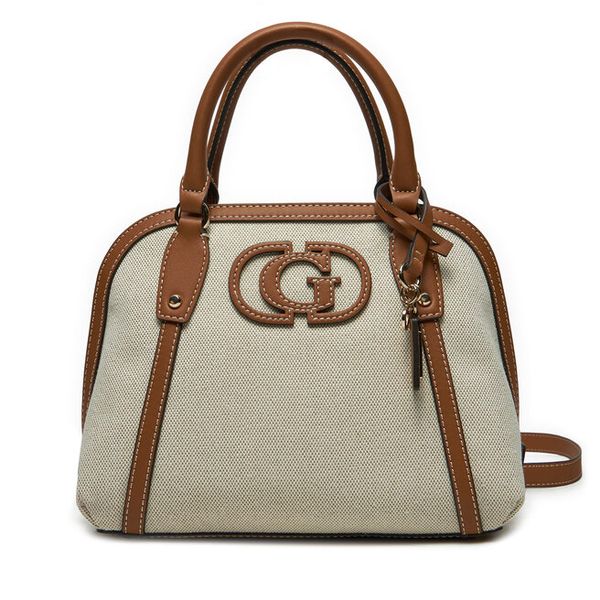 Torebka Guess. Brązowe torebki klasyczne Guess, z aplikacjami, bez dodatków. Za 639.99 zł.